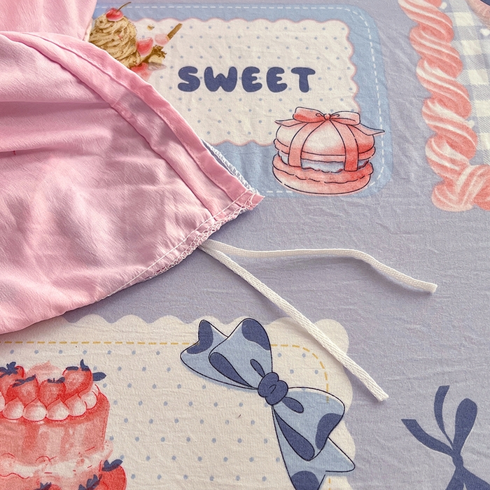 91家纺网 家纺一手货源 找家纺 （总）优佳优品 2025新款水洗棉印花贴布绣四件套【提供买家秀】