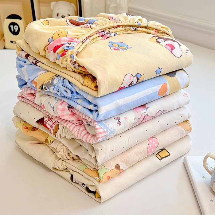 91家纺网 家纺一手货源 找家纺 （总）优佳优品 2025新款无印风亲肤磨毛四件套-纯色