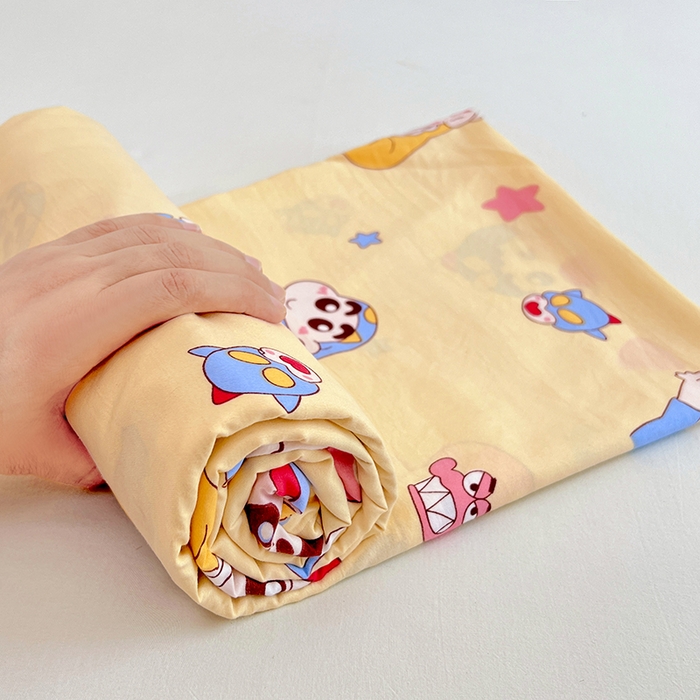 91家纺网 家纺一手货源 找家纺 优佳优品 2025新款亲肤水洗棉印花床单单品床单单件单床单 床单款-快乐小新