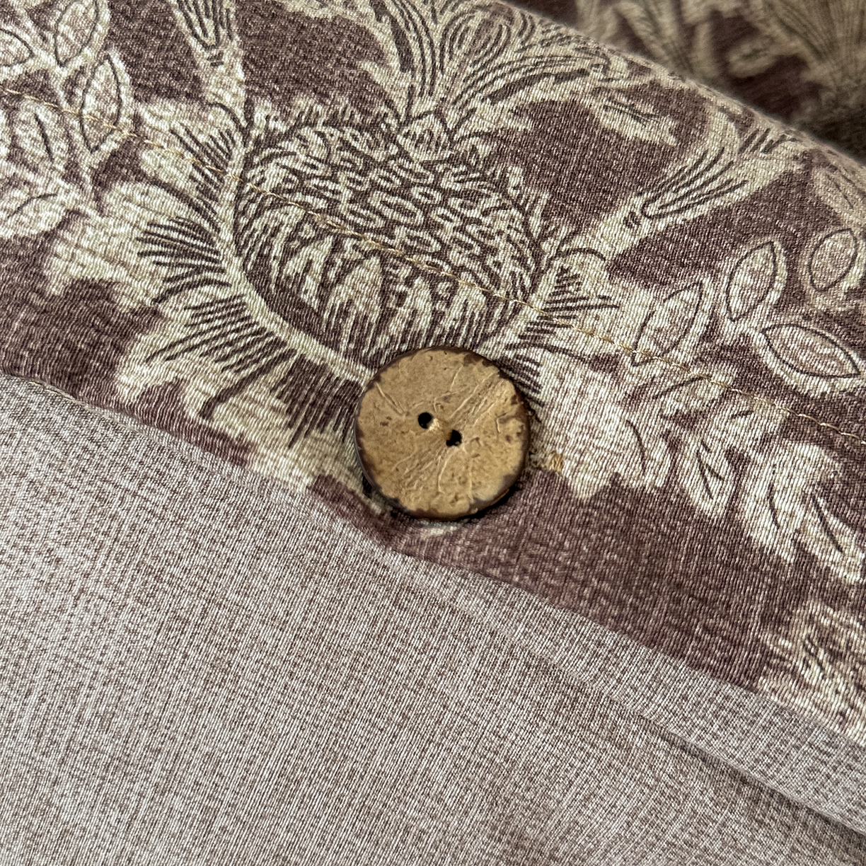 91家纺网 家纺一手货源 找家纺 （总）富米莱（原臻工厂） 2025秋冬新品加厚高克重原麻复古风亚麻高端纽扣款床盖床单四件套