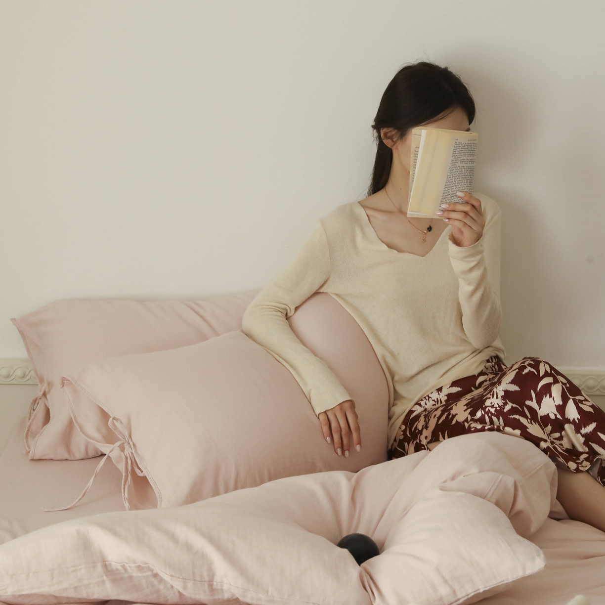 91家纺网 家纺一手货源 找家纺 玉宇阁家居 2025新款双层纱皱皱纱全棉纯棉四件套 全棉双层纱皱皱纱-珐琅