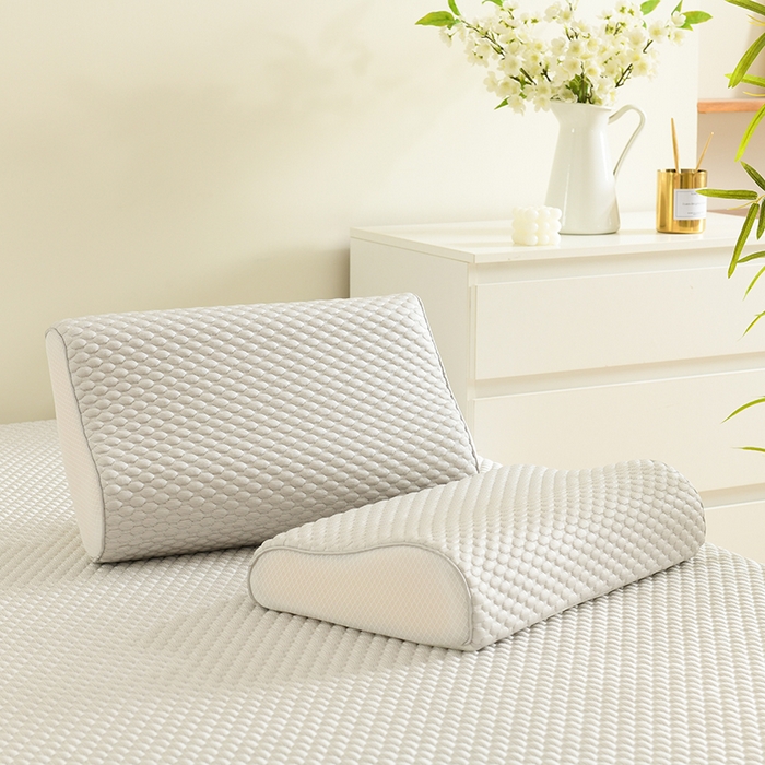 91家纺网 家纺一手货源 找家纺 （总）四川牛皮席 2025新款凉感豆豆纯色乳胶枕头枕芯