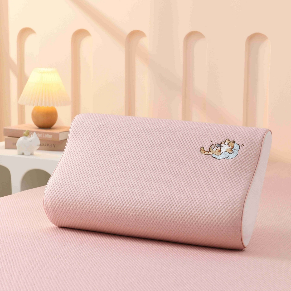 91家纺网 家纺一手货源 找家纺 （总）四川牛皮席 2025春夏新款凉感乳胶枕 枕头枕芯