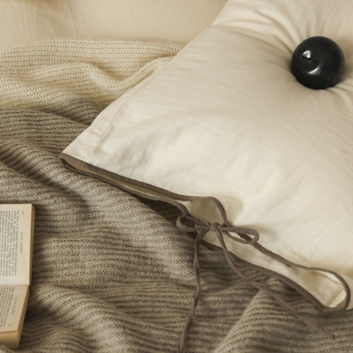 91家纺网 家纺一手货源 找家纺 玉宇阁家居 2025新款双层纱皱皱纱全棉纯棉四件套 全棉双层纱皱皱纱-芝士