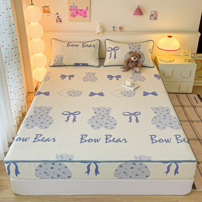 91家纺网 家纺一手货源 找家纺 （总）富馨莱 2025新款纯棉夹棉单件床笠