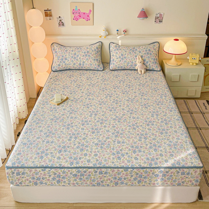 91家纺网 家纺一手货源 找家纺 （总）富馨莱 2025新款纯棉夹棉单件床笠