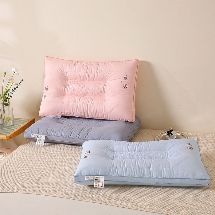 91家纺网 家纺一手货源 找家纺 大熊枕芯 2025新款新品简单生活定型中低枕头枕芯 组合图 48*74cm/只低枕