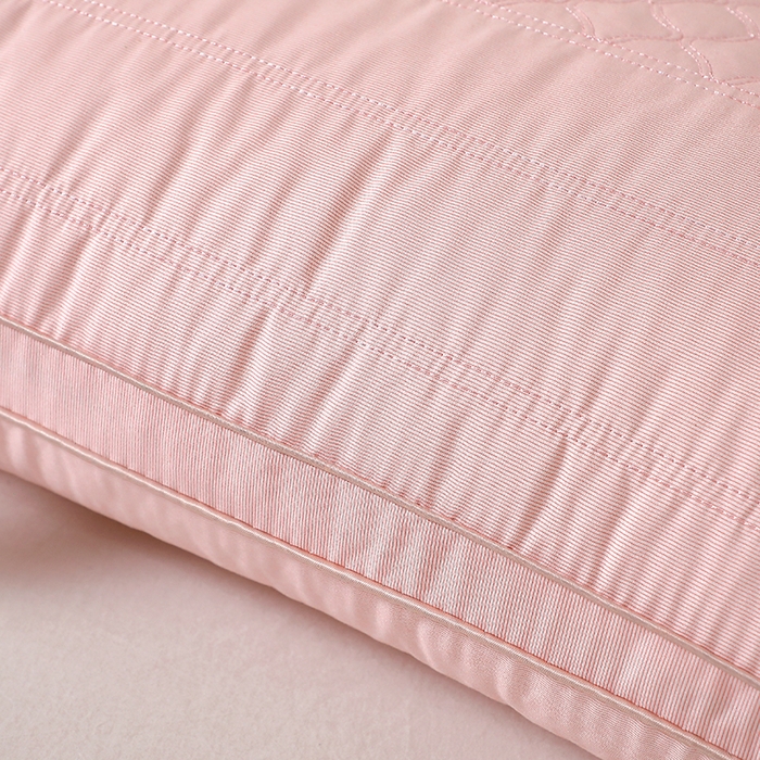 91家纺网 家纺一手货源 找家纺 大熊枕芯 2025新款新品简单生活舒适中低枕头枕芯 简单生活舒适枕-粉色 48*74cm高枕一只