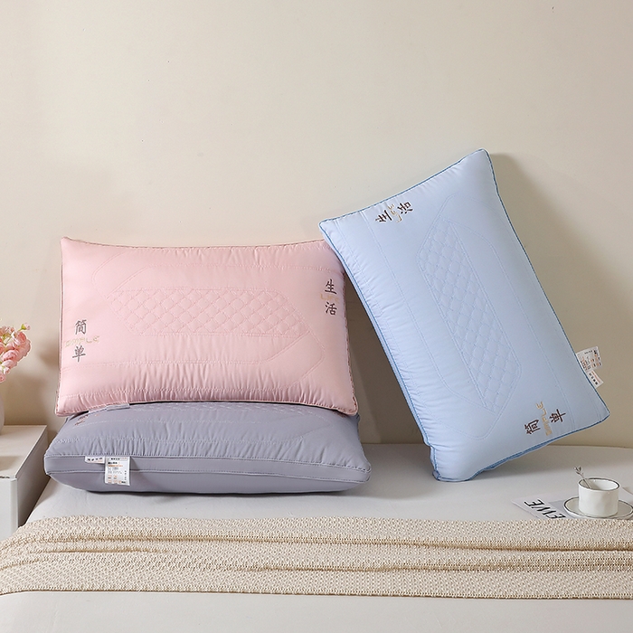 91家纺网 家纺一手货源 找家纺 大熊枕芯 2025新款新品简单生活舒适中低枕头枕芯 组合图 48*74cm中枕一只