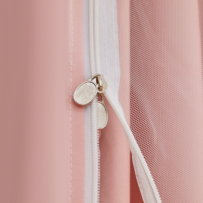 91家纺网 家纺一手货源 找家纺 梦尔佳蚊帐 2025新款学生宿舍遮光床帘蚊帐-花晨月夕 花晨月夕 藕玉