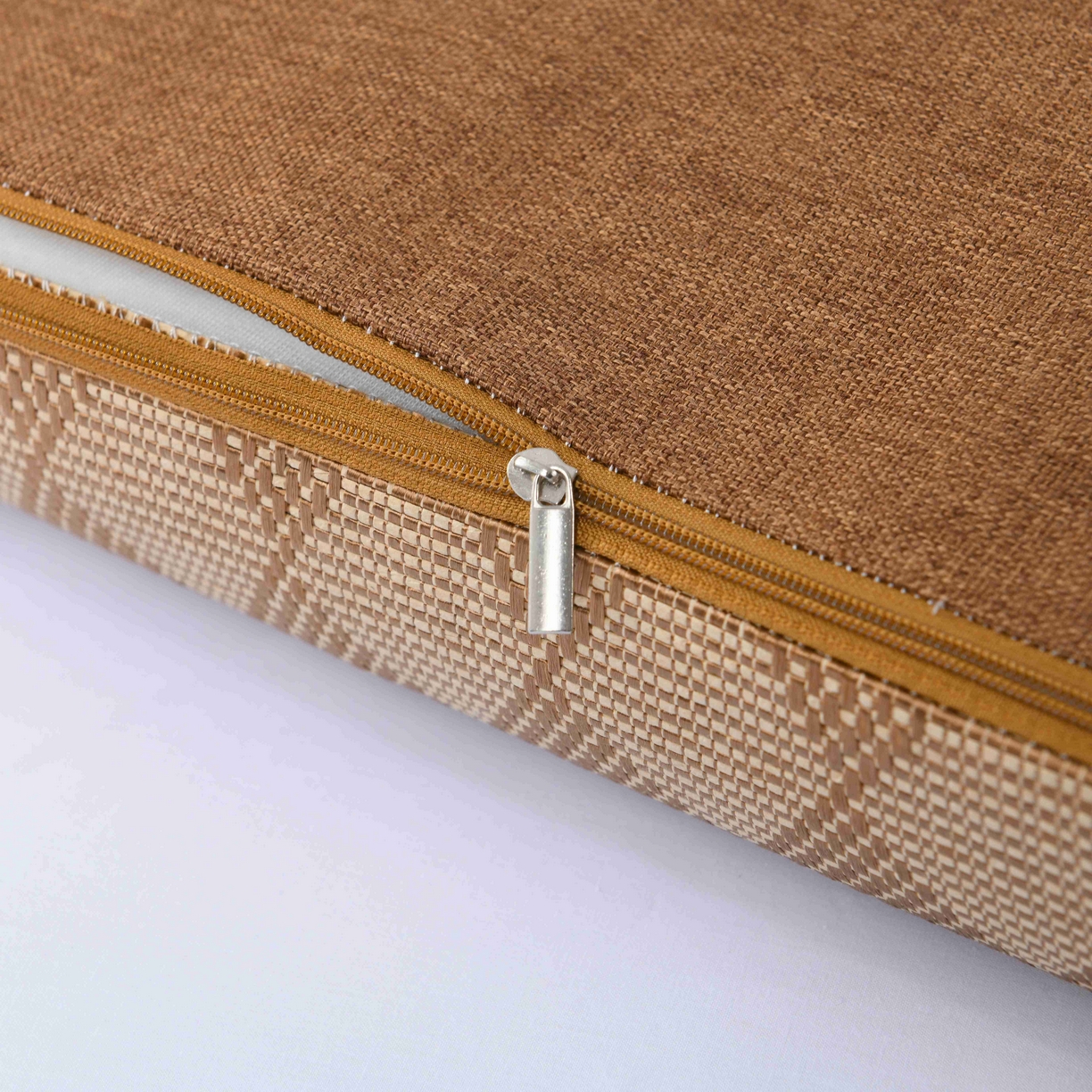 91家纺网 家纺一手货源 找家纺 （总）四川牛皮席 2025春夏新款冰藤乳胶枕 枕头枕芯