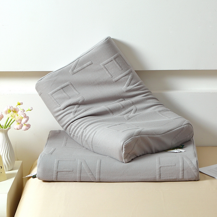 91家纺网 家纺一手货源 找家纺 （总）四川牛皮席 2025新款全棉纯棉纯色乳胶枕 枕头枕芯