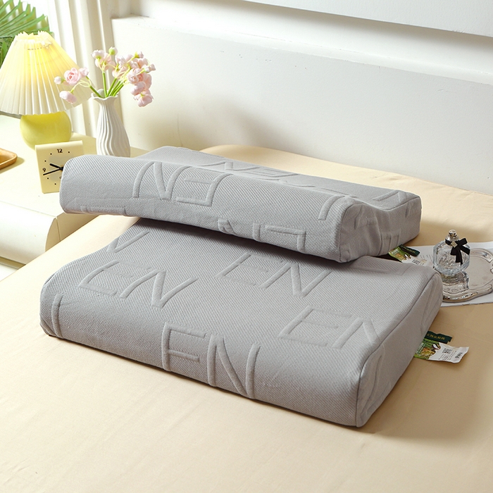 91家纺网 家纺一手货源 找家纺 （总）四川牛皮席 2025新款全棉纯棉纯色乳胶枕 枕头枕芯