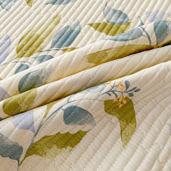 91家纺网 家纺一手货源 找家纺 富馨莱 2025新款纯棉夹棉单件床笠 摩登