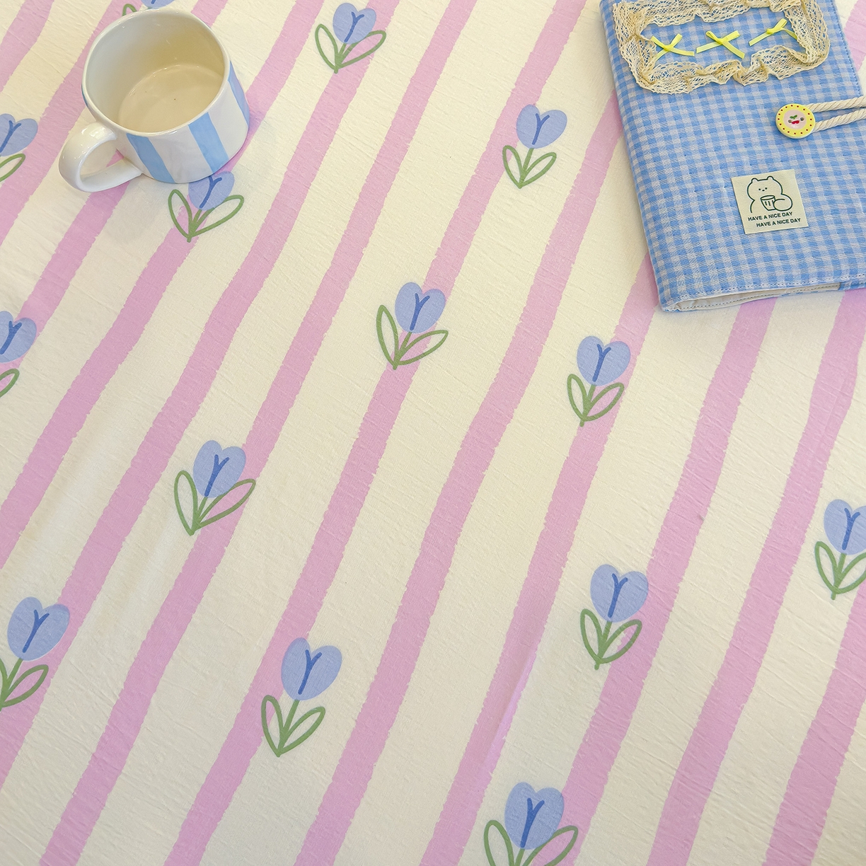 91家纺网 家纺一手货源 找家纺 颜选 2025新款A类双层纱单品床单床单单件床单三件套 柔蔓幻蓝