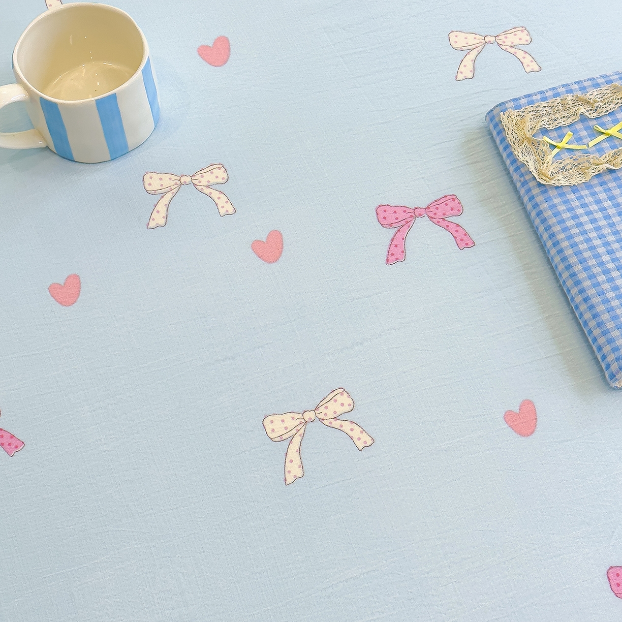 91家纺网 家纺一手货源 找家纺 颜选 2025新款A类双层纱单品床单床单单件床单三件套 蝴蝶结