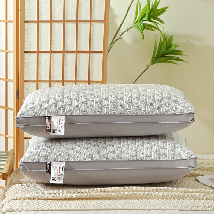 91家纺网 家纺一手货源 找家纺 （总）四川牛皮席 2025新款涤棉立体热绒棉枕 枕头枕芯