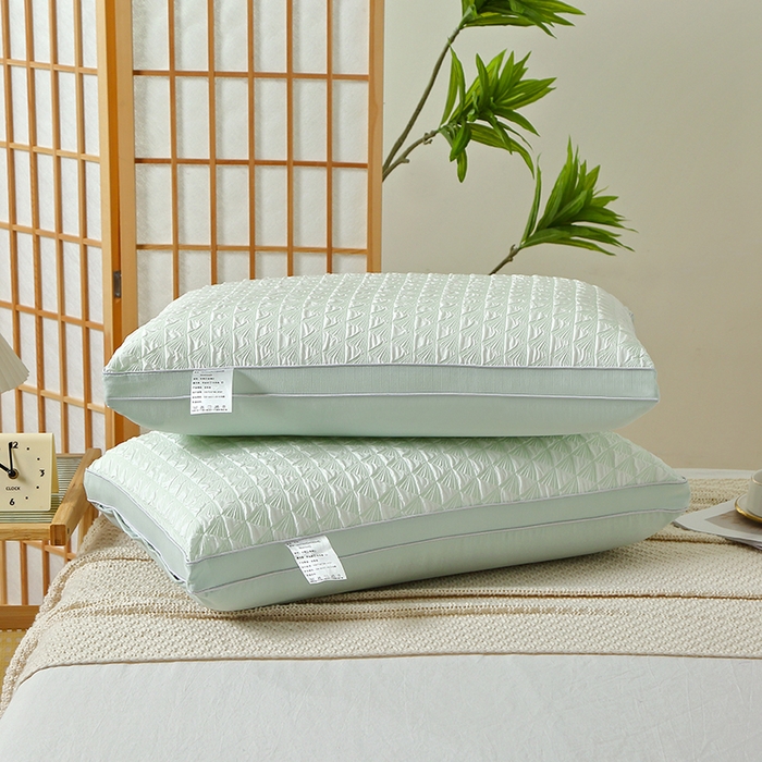 91家纺网 家纺一手货源 找家纺 （总）四川牛皮席 2025新款涤棉立体热绒棉枕 枕头枕芯