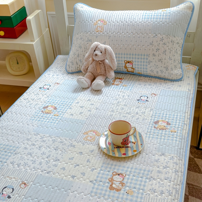 91家纺网 家纺一手货源 找家纺 （总）金丝鸟家纺 2025新款全棉软床垫床褥床盖