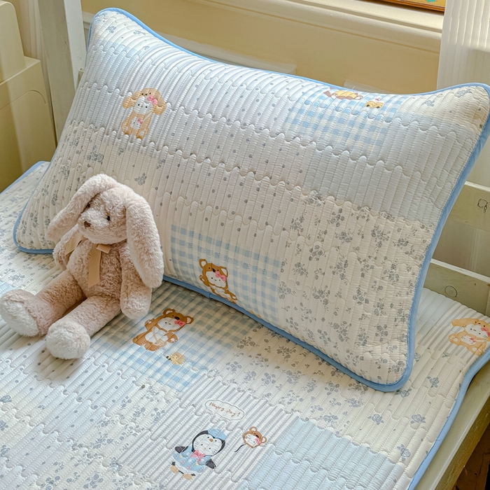 91家纺网 家纺一手货源 找家纺 （总）金丝鸟家纺 2025新款全棉软床垫床褥床盖