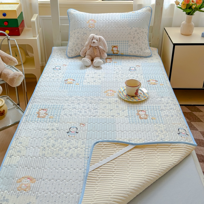 91家纺网 家纺一手货源 找家纺 （总）金丝鸟家纺 2025新款全棉软床垫床褥床盖