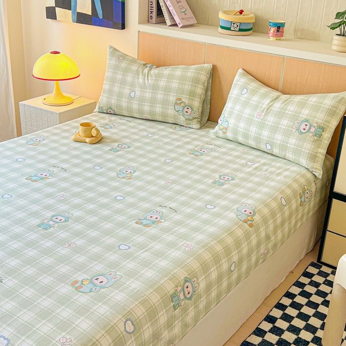 91家纺网 家纺一手货源 找家纺 （总）金丝鸟家纺 2025新款全棉斜纹单床笠 床笠单件