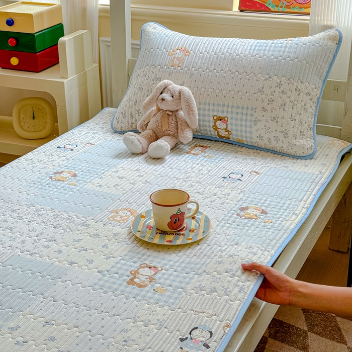 91家纺网 家纺一手货源 找家纺 （总）金丝鸟家纺 2025新款全棉软床垫床褥床盖