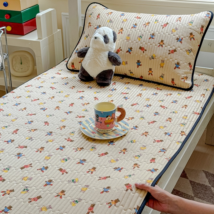 91家纺网 家纺一手货源 找家纺 （总）金丝鸟家纺 2025新款全棉软床垫床褥床盖