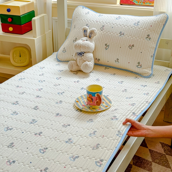 91家纺网 家纺一手货源 找家纺 （总）金丝鸟家纺 2025新款全棉软床垫床褥床盖