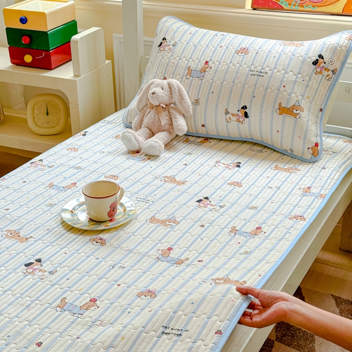 91家纺网 家纺一手货源 找家纺 （总）金丝鸟家纺 2025新款全棉软床垫床褥床盖