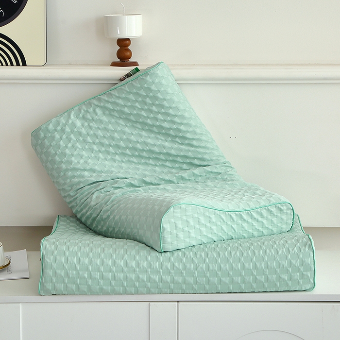 91家纺网 家纺一手货源 找家纺 （总）四川牛皮席 2025新款亲肤乳胶枕 枕头枕芯