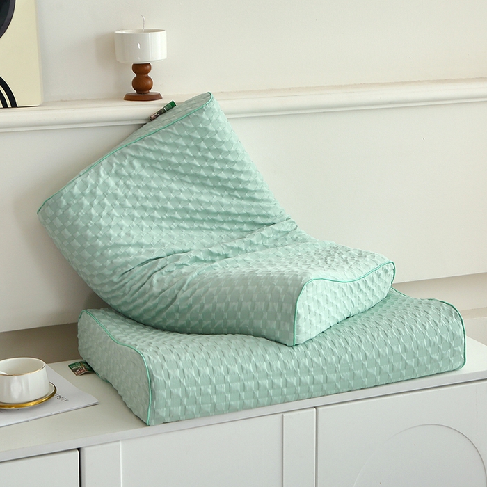 91家纺网 家纺一手货源 找家纺 （总）四川牛皮席 2025新款亲肤乳胶枕 枕头枕芯