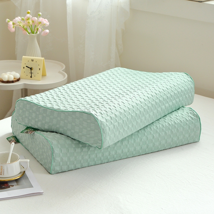 91家纺网 家纺一手货源 找家纺 （总）四川牛皮席 2025新款亲肤乳胶枕 枕头枕芯