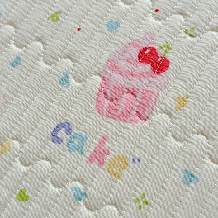 91家纺网 家纺一手货源 找家纺 金丝鸟家纺 2025新款全棉软床垫床褥床盖 茶杯蛋糕