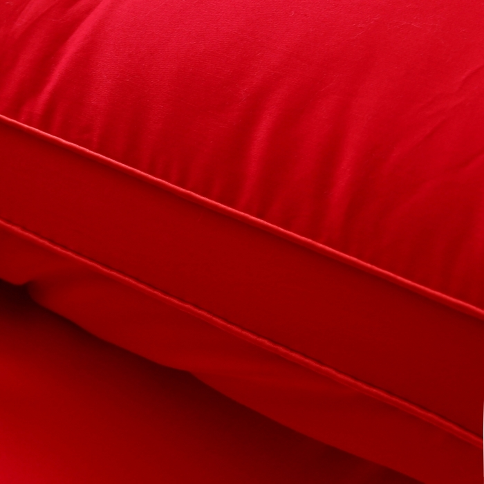 91家纺网 家纺一手货源 找家纺 四川牛皮席 2025新款全棉纯棉婚庆刺绣热熔棉枕芯 枕头枕芯 喜乐年华 48x74cm/只