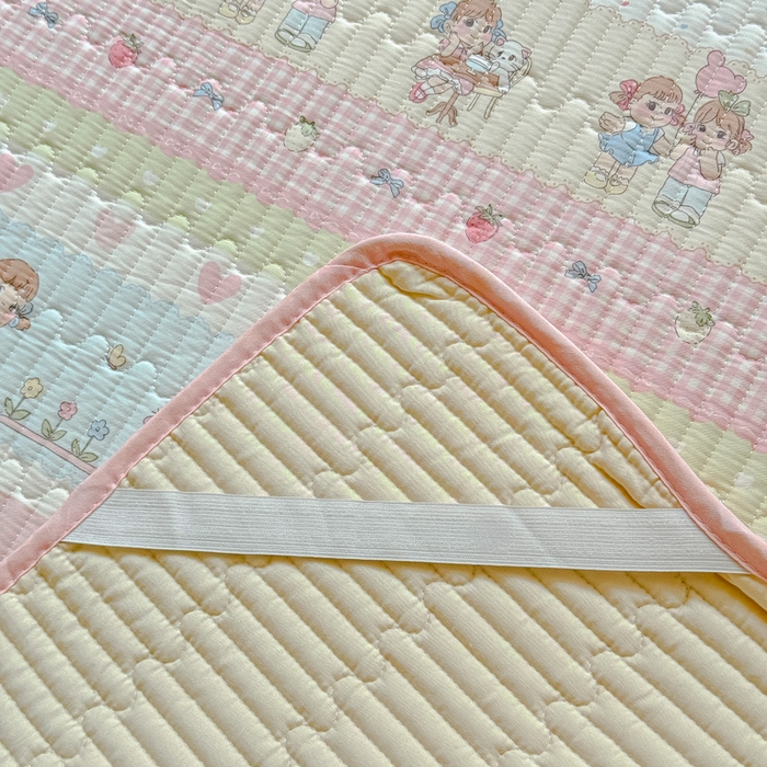 91家纺网 家纺一手货源 找家纺 金丝鸟家纺 2025新款全棉软床垫床褥床盖 集美卧室