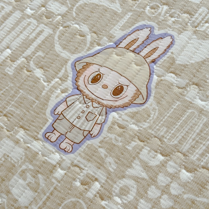 91家纺网 家纺一手货源 找家纺 金丝鸟家纺 2025新款全棉软床垫床褥床盖 拉布兔兔