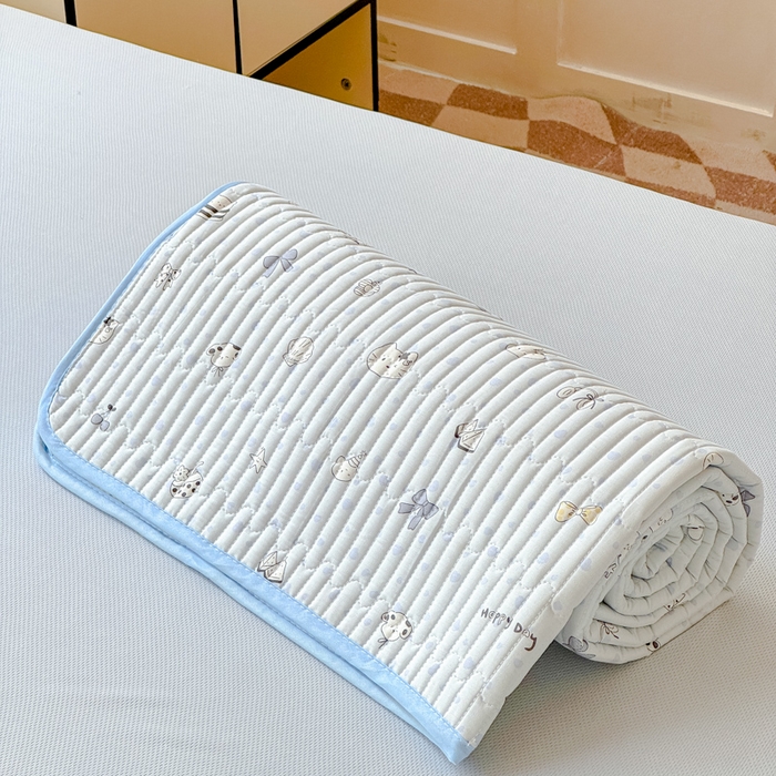 91家纺网 家纺一手货源 找家纺 金丝鸟家纺 2025新款全棉软床垫床褥床盖 路灯影院