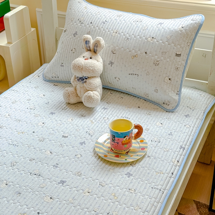 91家纺网 家纺一手货源 找家纺 金丝鸟家纺 2025新款全棉软床垫床褥床盖 路灯影院