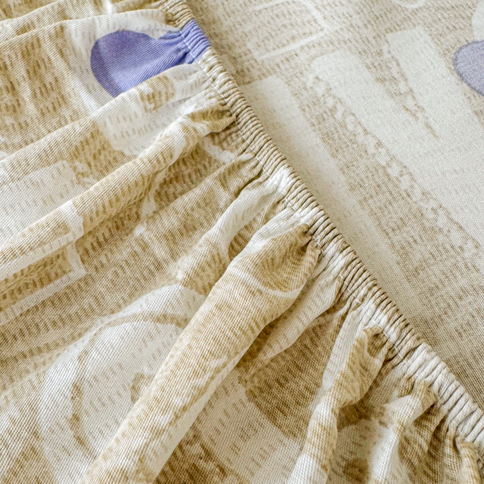 91家纺网 家纺一手货源 找家纺 金丝鸟家纺 2025新款全棉斜纹单床笠 床笠单件 拉布兔兔