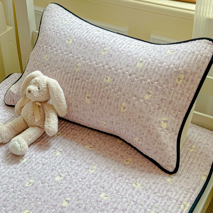 91家纺网 家纺一手货源 找家纺 金丝鸟家纺 2025新款全棉软床垫床褥床盖 摩伊