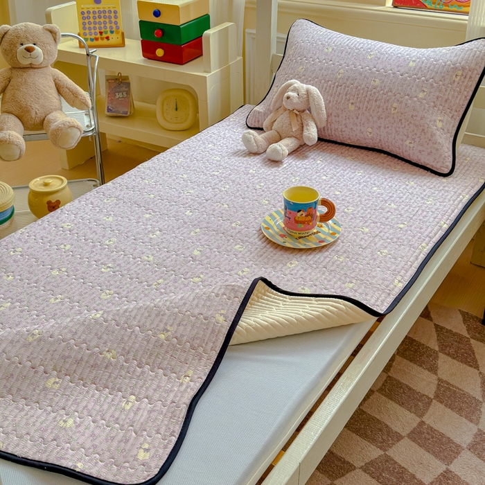 91家纺网 家纺一手货源 找家纺 金丝鸟家纺 2025新款全棉软床垫床褥床盖 摩伊