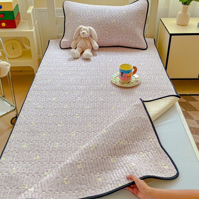 91家纺网 家纺一手货源 找家纺 金丝鸟家纺 2025新款全棉软床垫床褥床盖 摩伊