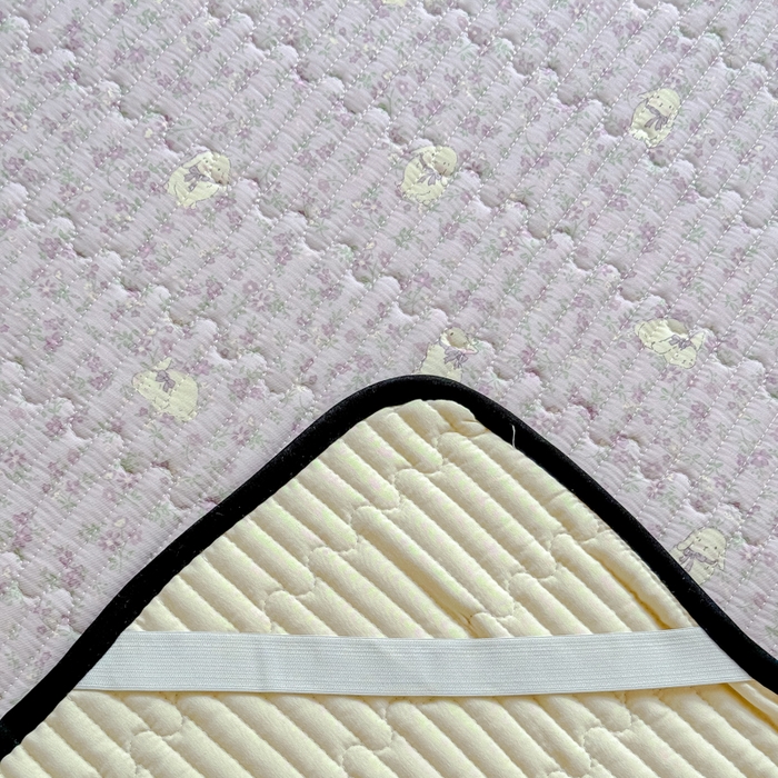 91家纺网 家纺一手货源 找家纺 金丝鸟家纺 2025新款全棉软床垫床褥床盖 摩伊