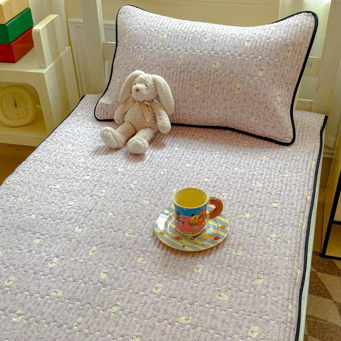 91家纺网 家纺一手货源 找家纺 金丝鸟家纺 2025新款全棉软床垫床褥床盖 摩伊