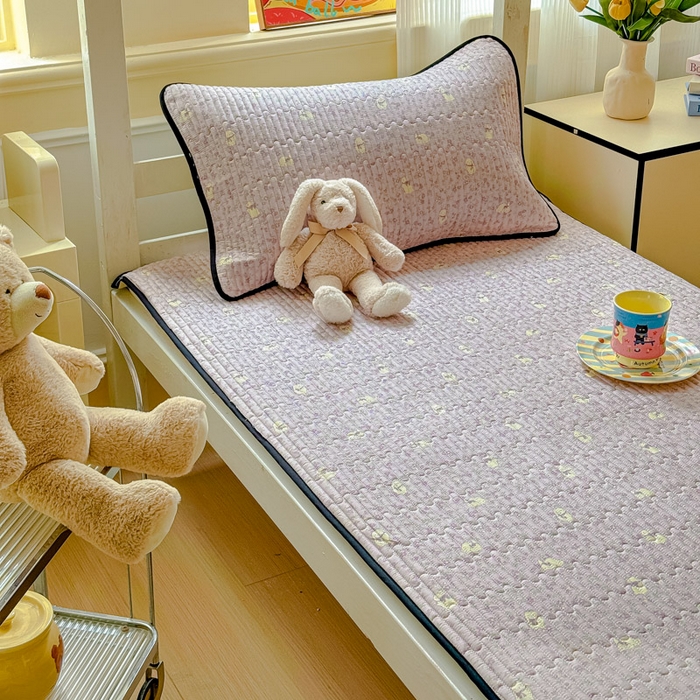 91家纺网 家纺一手货源 找家纺 金丝鸟家纺 2025新款全棉软床垫床褥床盖 摩伊