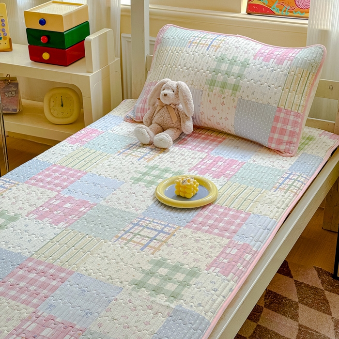 91家纺网 家纺一手货源 找家纺 金丝鸟家纺 2025新款全棉软床垫床褥床盖 手账银河