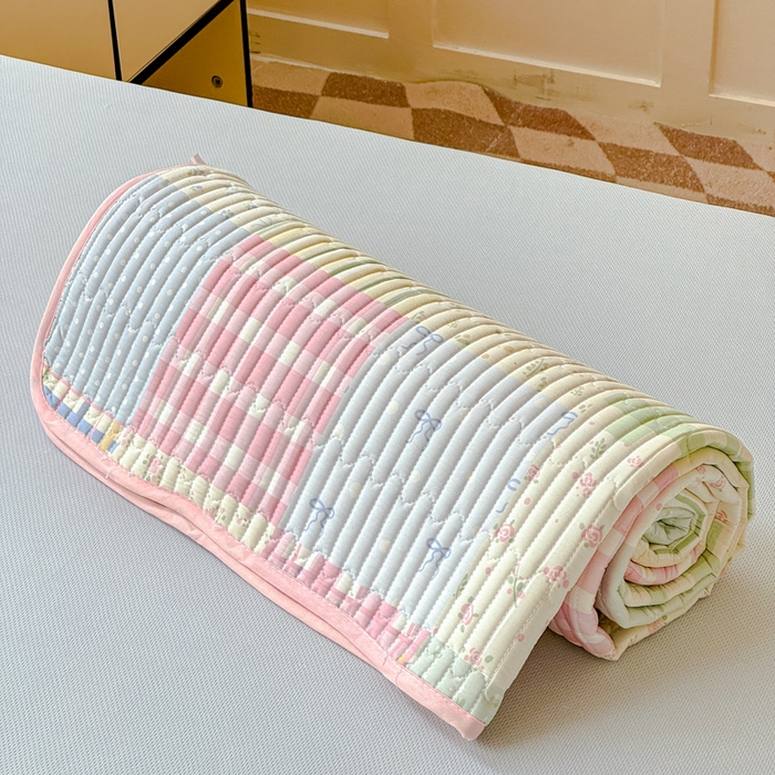 91家纺网 家纺一手货源 找家纺 金丝鸟家纺 2025新款全棉软床垫床褥床盖 手账银河