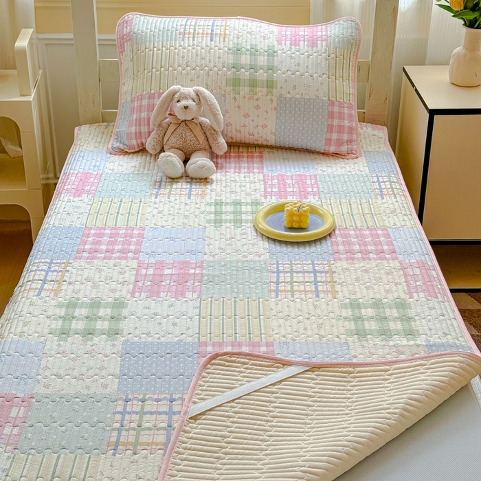 91家纺网 家纺一手货源 找家纺 金丝鸟家纺 2025新款全棉软床垫床褥床盖 手账银河