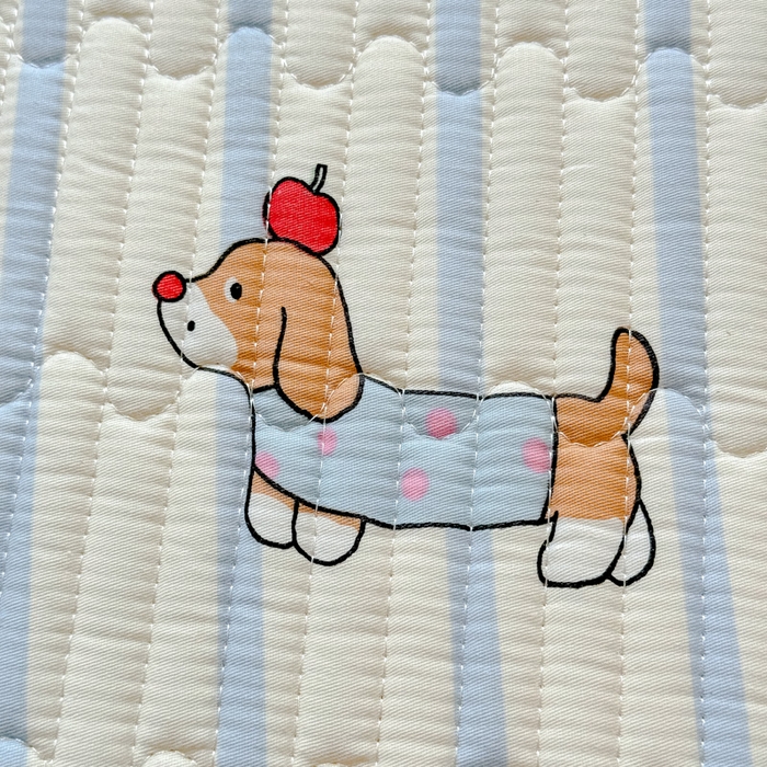 91家纺网 家纺一手货源 找家纺 金丝鸟家纺 2025新款全棉软床垫床褥床盖 糖纸童年